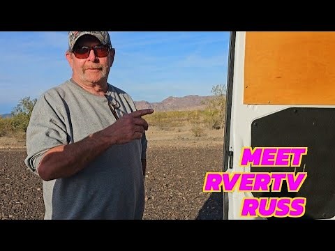 Meet Russ and his Sprinter Van ‪@rvertv‬ #sprintervan #quartzite