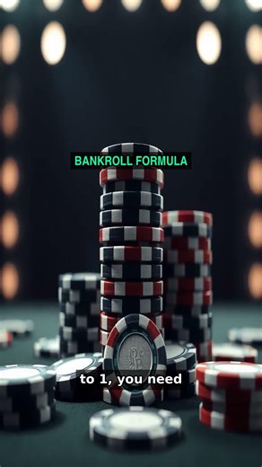 Bankroll: the 5% that saves you fro #Poker #PokerStrategy #PokerOnline #PokerMath #PokerByTheNumbers
