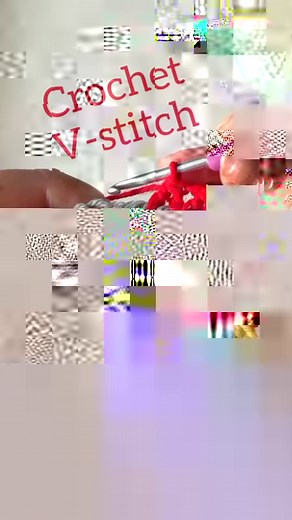 69K views · 585 reactions | How to crochet the V-stitch | Everything Crochet Web | Facebook