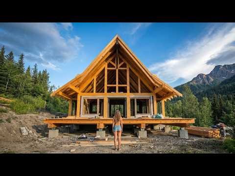 Bringing Heavy Timber to Life in Alaska | Building Start to Finish