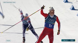 Johannes Klæbo slaat voor de vijfde gouden keer toe - Zweden revancheert zich van vier jaar geleden