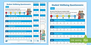 Student Wellbeing Questionnaire Activity