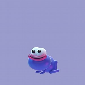 Womp 3D on Instagram: "We’re leaping for joy over this AMAZING stop motion Womp animation made by @artscotthoch from @motiondesignschool ‘s Womp animation course! 🐸 Each frame of goopy goodness made in Womp ✨💖 Check out the course to see how you can also bring your womp’s to life 🤌🏻"