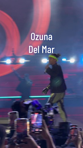 Ozuna Live Performance of Del Mar at Coca Cola Flow Fest 2023 in CDMX, Mexico
