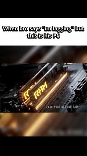 When Bro Says “I’m Lagging” but This Is His PC 💻🔥