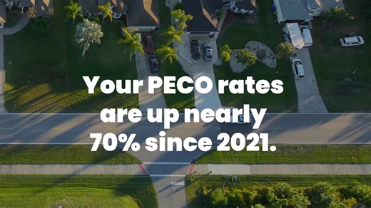 With PECO rates up 70% since 2021, Solar States is proud to launch our new Solar Lease! Annual escalator as low as 0%, ZERO, buy outright after 5 years— no hassle, no gimmicks. | Solar States