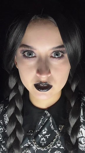 Wednesday Addams Inspired Makeup Tutorial