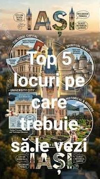 Iași - Top 5 locuri pe care trebuie să le vezi