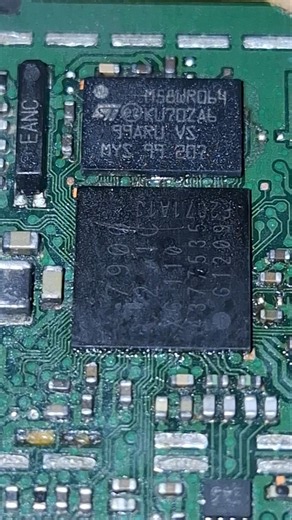 Removing an IC Chip.
