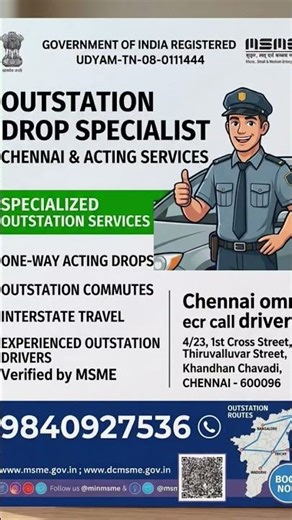 chennai omr ecr call drivers +919840927536 https://share.google/mKZ6Wd8do55yl3Wpb