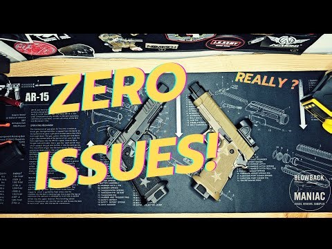 Finally something just works! The EMG Staccato GBB Pistols