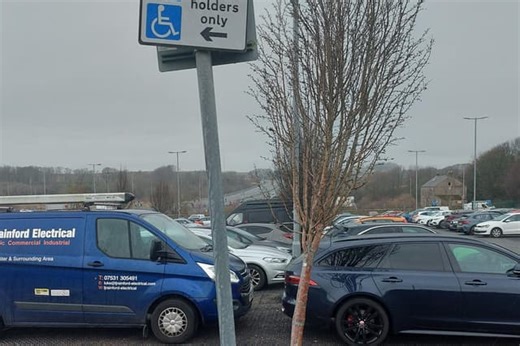 Fined motorist blames poor lighting and signage for accidentally parking in disabled bay at Lancaster Park & Ride