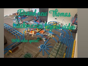 Thomas tomy big trackmaster tomy layout overview!