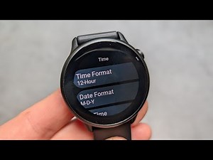 How to Change Time , Time Format & Date Format on Garmin VivoActive 6