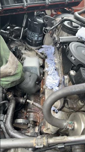 Oil cooler replacement # R&Rmobilemechanincs # audi#automobile #mechani #mechaniclife #audioedit