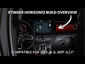 Jeep JL/ JT Stinger Horizon12 Tech Bench Assembly | '18 - '23 JL Wrangler/ '20 - '23 JT Gladiator