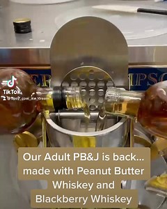 3.1K views · 32 reactions | Our PB&J adult ice cream is back! Made with Peanut Butter and Blackberry whiskey, this one is sooo good! #nbtipsycow #newbraunfelstipsycow #nbtx #newbraunfels #newbraunfelstx #newbraunfelstexas #newbraunfelsfood #texasstate #txst #smtx #sanmarcostx #icecream #icecreamlover #icecreamlovers #icecreamcone #icecreamaddict #icecreamshop #pbj #peanutbutter #peanutbutterjellytime | Tipsy Cow Ice Cream | Facebook