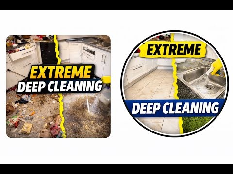 Extreme Deep Cleaning of a Heavily Dirty House | Satisfying Transformation