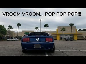 Straight piped 2007 Mustang gt