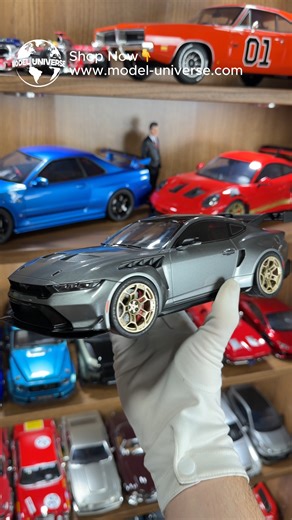 🇺🇸 🐎 New Ford Mustang GTD Diecast Model Now Available in Three Colours! Discover at www.model-universe.com ✅ Sealed diecast metal model ✅ 1:18 scale (approximately 27cm long) ✅ Made by Ixo and MCG (Model Car Group) in collaboration ✅ Limited Edition ✅ Officially licensed ✅ Available in Metallic Dark Grey, Metallic Red and Black #ford #fordmustang #mustanggtd #mustang #supercars #americancars #ixomodels #118scale #diecast #diecastcar #diecastcars #diecastmodel #diecastmodels #diecastcollector 