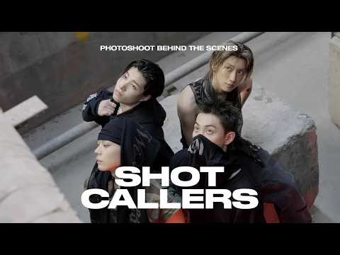 LNGSHOT - DEBUT EP [SHOT CALLERS] Photoshoot Behind the Scenes