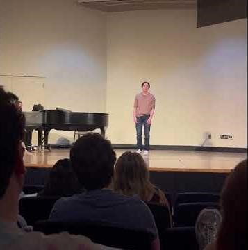 “Hero and Leander” by Adam Guettel - Otterbein University BFA Musical Theatre Freshman Recital 2025