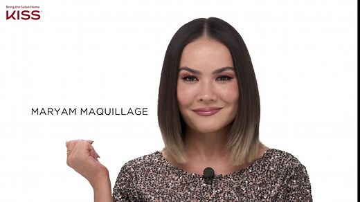 KISS Magnetic Lashes, Charm, 1 Pair of Synthetic False Eyelashes With 5 Double Strength Magnets, Wind Resistant, Dermatologist Tested Fake Lashes Last Up To 16 Hours, Reusable Up To 15 Times, Black