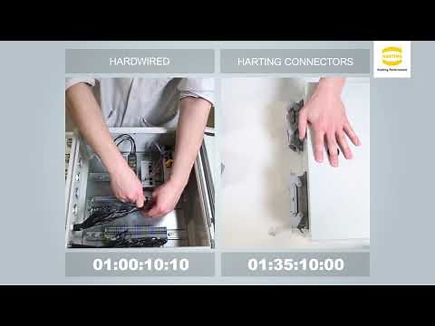 HARTING Connectors Outperform Hardwiring