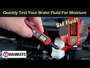 Quickly Test Your Brake Fluid | Kaiweets Brake Fluid Tester