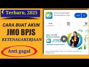How to Create a JMO Bpjs Employment Account 2025