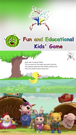 🐥❓What’s a Duck to Do? | A Problem-Solving Tale! ✨| When we face a problem, we should never give up.