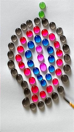 Color Waves in Motion 💧🌈 | Beautiful & Relaxing Paint Blend Art 🎨😌