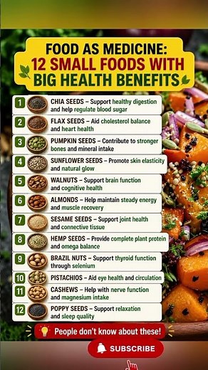 Tiny foods with powerful health benefits you should be eating