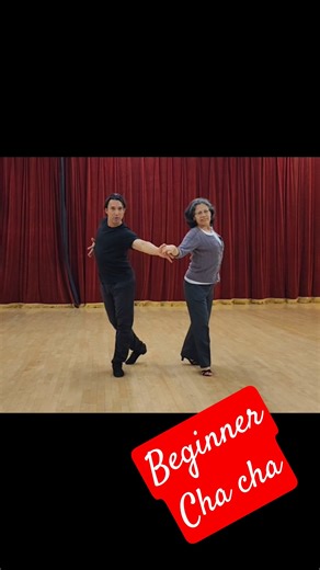 Beginner Cha cha. #chacha #dancer #dance #basics #americanrhythm
