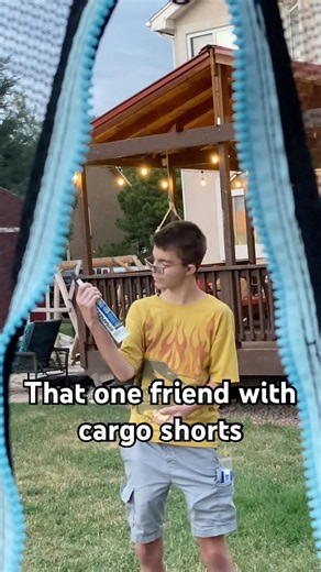 That one friend with cargo shorts.