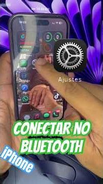 Conectar fone Bluetooth no iPhone -iPhone simples