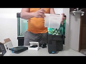 Seachem Tidal 55 unboxing & set-up