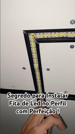 “Aprenda a instalar fita de LED no perfil de forma prática e profissional. Iluminação perfeita!”