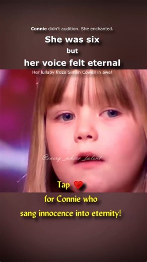 every where talent on Instagram: "📅 Year: 2007 🧬 Talent: Connie Talbot, age 6 📺 Show: Britain’s Got Talent, Season 1 🎶 Song: “Over the Rainbow” by Judy Garland 🎭 Moment: • Connie walked onto the stage with childlike innocence, no nerves, no ego — just heart • Her voice carried purity and timeless ache, instantly silencing the audience • Simon Cowell, known for his sharp critiques, was visibly moved and called her “pure magic” • The performance went viral worldwide, with millions of views ac