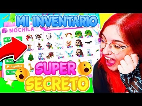 ENSEÑO *TODO* MI INVENTARIO *MEGA* SECRETO!! *ESTO ES LO QUE CONSEGUÍ* en AÑOS de ADOPT ME ROBLOX 😱