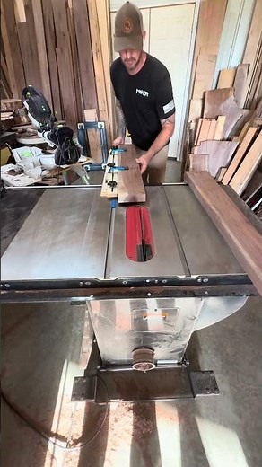 Rockler taper jig. Black walnut dining table leg build.