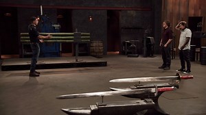 The final round of the competition escalates as two finalists are faced with the challenge of forging a Tai Chi sword, a strong but also very lightweight and fast weapon. #ForgedInFire | Forged In Fire