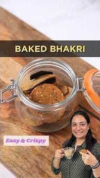 Crispy Baked Bhakri | Healthy Snacks | Gujarati Recipe
