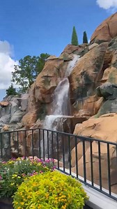 The Waterfall is working again in EPCOT's Canada Pavilion ❤ #epcot #disneyworld #waterfall | Chip and Company