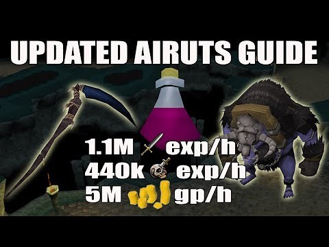 [Runescape 3] Airut Slayer Guide 2017 | Kuradal's Dungeon | 1.1M Melee exp/h | 440k slayer exp/h