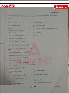 The most appropriate method of estimating reliability of test h... | Filo