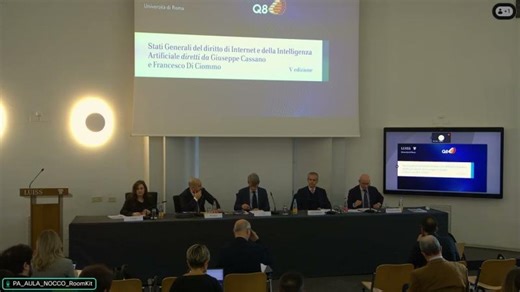 Gli Stati Generali del Diritto di Internet e della Intelligenza Artificiale, V edizione Giorno 2 | Massimo RUBINO DE RITIS