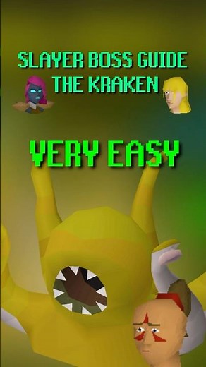 OSRS KRAKEN SLAYER BOSS GUIDE 2025 #oldschoolrunescape #osrsbossing #osrsmobile #osrstips