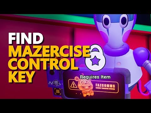 Find Mazercise Control Key FNAF