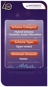 Balanced Advantage Funds, also known as Dynamic Asset Allocation Funds, are in the category of Hybrid Mutual Funds that invest in asset classes like equity and debt and keep adjusting their asset allocation based on the market valuations. Get over the stress of market volatility with the right balance. Invest in the upcoming NFO UTI Balanced Advantage Fund. The NFO opened on July 21, 2023 and closes on August 4, 2023. Investmentz.com, a division of Asit C. Mehta Investment Interrmediates Ltd., i